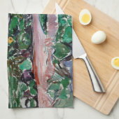 Edvard Munch - Seashore. Landschap bij Lubeck Theedoek (Quarter Fold)