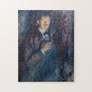 Edvard Munch - Self-Portret met Sigarette Legpuzzel