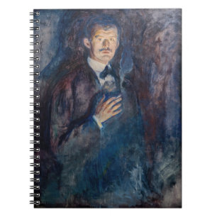 Edvard Munch - Self-Portret met Sigarette Notitieboek