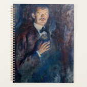 Edvard Munch - Self-Portret met Sigarette Planner (Voorkant)