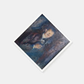 Edvard Munch - Self-Portret met Sigarette Servet (Hoek)