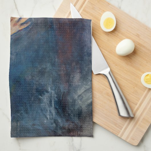 Edvard Munch - Self-Portret met Sigarette Theedoek (Quarter Fold)