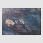 Edvard Munch - Self-Portret met Sigarette Tissuepapier (Voorkant)