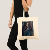 Edvard Munch - Self-Portret met Sigarette Tote Bag (Voorkant (product))