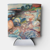 Edvard Munch - Shore met Red House Blikjeskoeler (Voorkant)