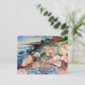 Edvard Munch - Shore met Red House Briefkaart (Staand voorkant)