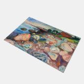 Edvard Munch - Shore met Red House Deurmat (Schuin)