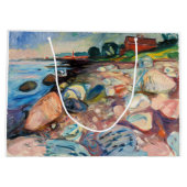 Edvard Munch - Shore met Red House Groot Cadeauzakje (Achterkant)