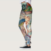 Edvard Munch - Shore met Red House Leggings (Links)