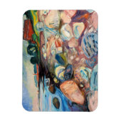 Edvard Munch - Shore met Red House Magneet (Verticaal)