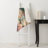 Edvard Munch - Shore met Red House Sherpa Deken (In situ)