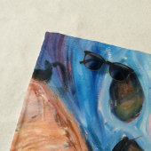 Edvard Munch - Shore met Red House Strandlaken (In situ)