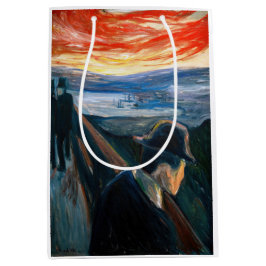 Edvard Munch - Sick Mood op zonsondergang, wanhoop Medium Cadeauzakje