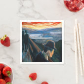 Edvard Munch - Sick Mood op zonsondergang, wanhoop Servet (Insitu)