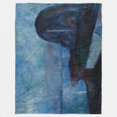 Edvard Munch - Sterrennacht 1893 Fleece Deken (Voorkant)