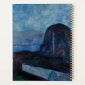 Edvard Munch - Sterrennacht 1893 Planner (Achterkant)