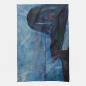 Edvard Munch - Sterrennacht 1893 Theedoek (Verticaal)