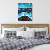 Edvard Munch - Sterrennacht 1922 Canvas Afdruk (Insitu (Slaapkamer))