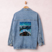 Edvard Munch - Sterrennacht 1922 Denim Jacket (Hangar)