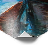 Edvard Munch - Sterrennacht 1922 Foto Afdruk (Hoek)