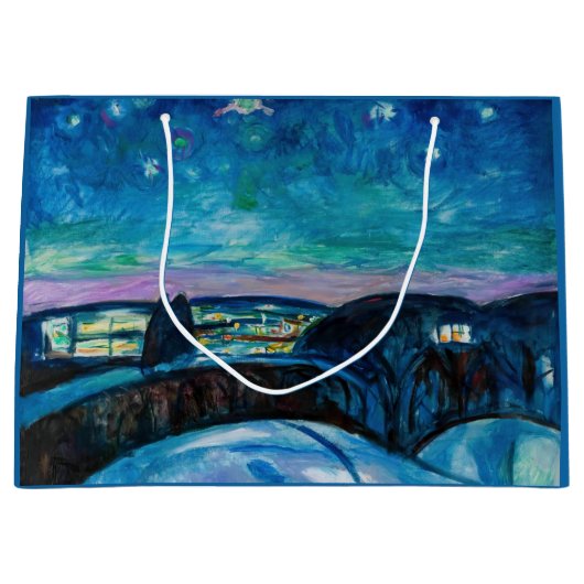 Edvard Munch - Sterrennacht 1922 Groot Cadeauzakje (Voorkant)
