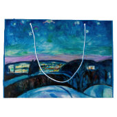 Edvard Munch - Sterrennacht 1922 Groot Cadeauzakje (Achterkant)