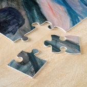 Edvard Munch - Sterrennacht 1922 Legpuzzel (Zijkant)