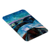 Edvard Munch - Sterrennacht 1922 Magneet (Rechterzijde)