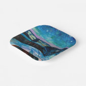 Edvard Munch - Sterrennacht 1922 Papieren Bordje (Gebogen)