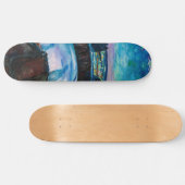 Edvard Munch - Sterrennacht 1922 Persoonlijk Skateboard (Horizontaal)