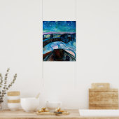 Edvard Munch - Sterrennacht 1922 Poster (Keuken)