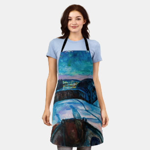 Edvard Munch - Sterrennacht 1922 Schort