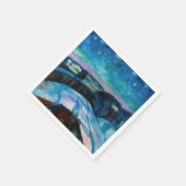 Edvard Munch - Sterrennacht 1922 Servet (Hoek)