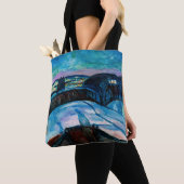 Edvard Munch - Sterrennacht 1922 Tote Bag (Dichtbij)