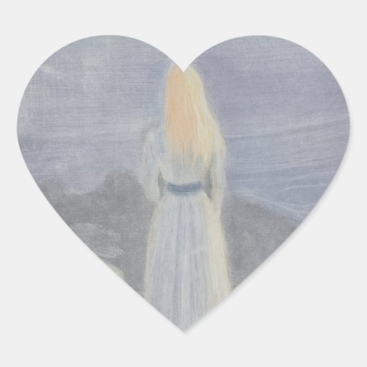 Edvard Munch Sticker (Voorkant)