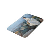 Edvard Munch - Summer Night, Inger on the Beach Badmat (Gekanteld)