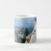 Edvard Munch - Summer Night, Inger on the Beach Koffiemok (Center)