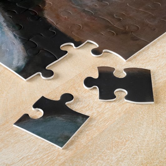 Edvard Munch - Summer Night, Inger on the Beach Legpuzzel (Zijkant)