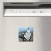 Edvard Munch - Summer Night, Inger on the Beach Magneet (Insitu (Vaatwasser))