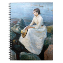 Edvard Munch - Summer Night, Inger on the Beach Notitieboek