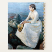 Edvard Munch - Summer Night, Inger on the Beach Planner (Achterkant)