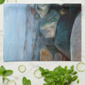 Edvard Munch - Summer Night, Inger on the Beach Theedoek (Gevouwen)