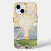 Edvard Munch Sunrise Art Nouveau Expressionisme Case-Mate iPhone Case (Achterkant)