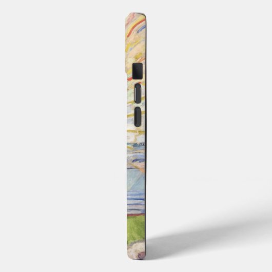 Edvard Munch Sunrise Art Nouveau Expressionisme Case-Mate iPhone Case (Achterkant / Links)