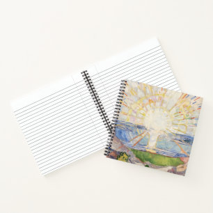 Edvard Munch Sunrise Art Nouveau Expressionisme Notitieboek