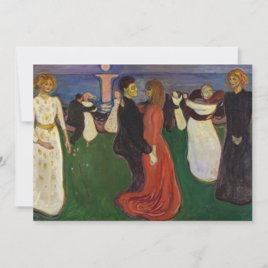 Edvard Munch - The Dance of Life Bedankkaart (Voorkant)