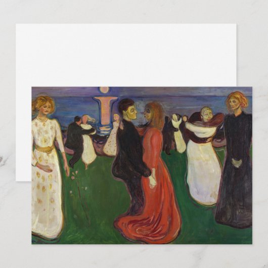 Edvard Munch - The Dance of Life Kaart (Voorkant / Achterkant)