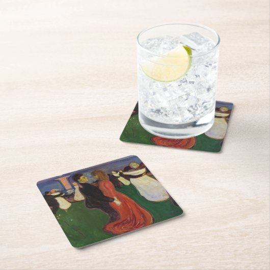 Edvard Munch - The Dance of Life Kartonnen Onderzetters (Insitu)