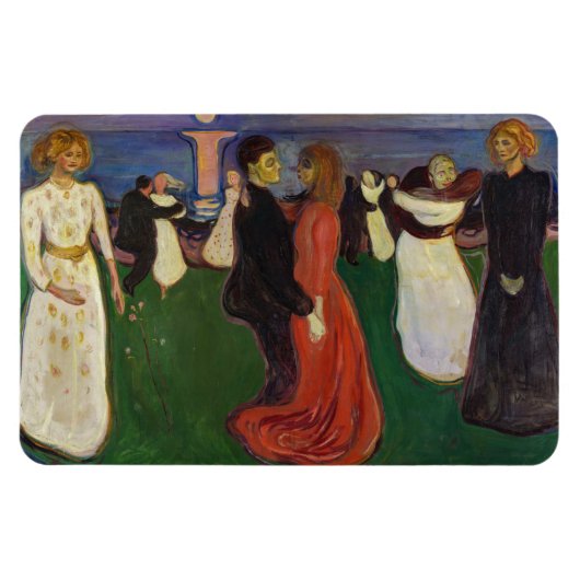 Edvard Munch - The Dance of Life Magneet (Horizontaal)