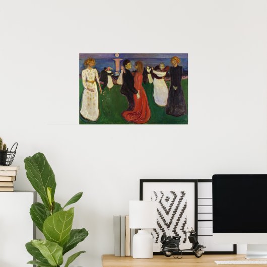 Edvard Munch - The Dance of Life Poster (Thuiskantoor)
